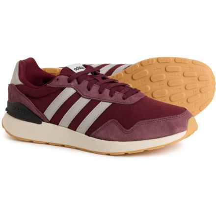 adidas Run 60s 4.0 Sneakers (For Men) in Maroon White