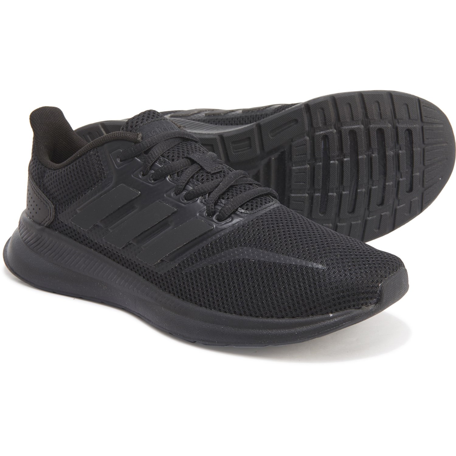 black adidas tennis shoes