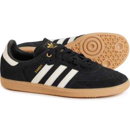 adidas Samba OG Sneakers - Leather (For Men) in Core Black