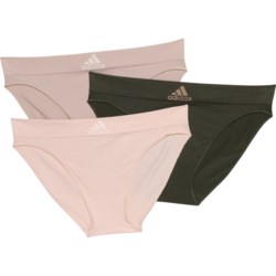 adidas Seamless Panties - 3-Pack, Bikini Briefs in Multi Nude
