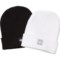 adidas Seasonless Fold Beanie - 2-Pack in Black/White