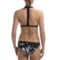 9092X_2 Adidas Space Case T-Back Halter Bikini Top (For Women)