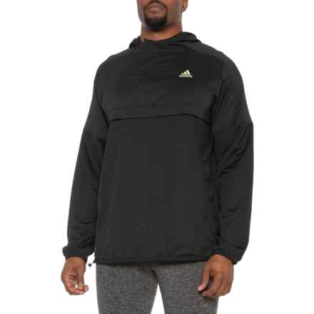 adidas Sport Anorak Jacket - Zip Neck in Black