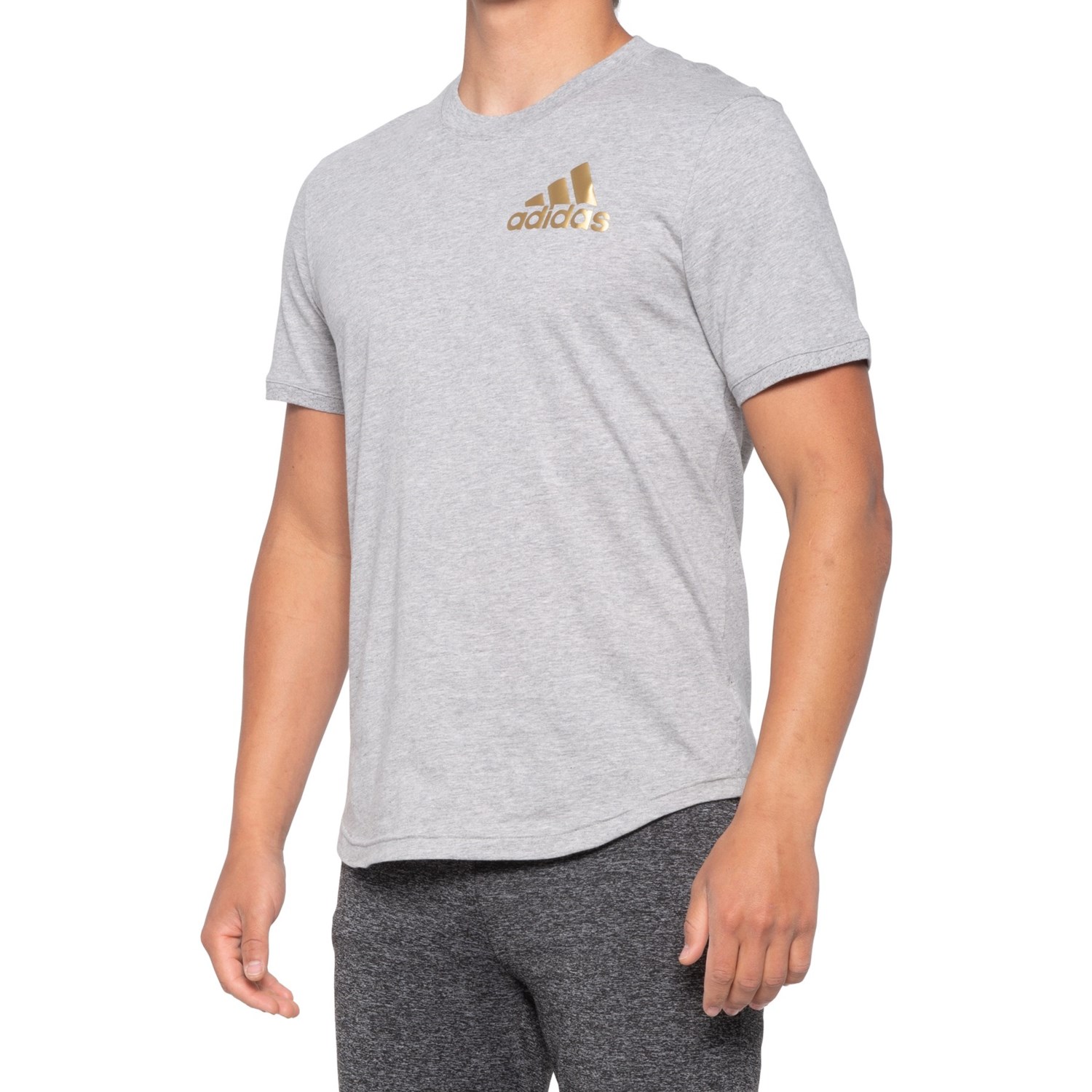 adidas grey shirt mens