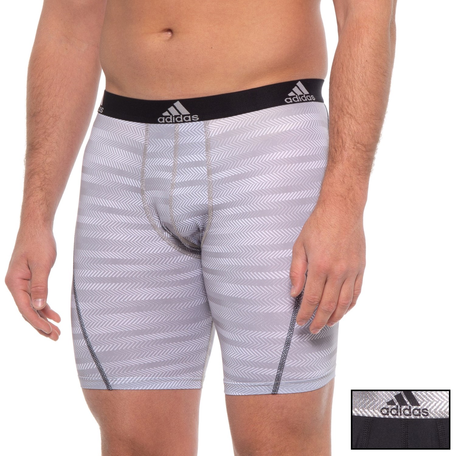 adidas SportPerformance Graphic Midway Boxer Briefs (For Men) Save 54