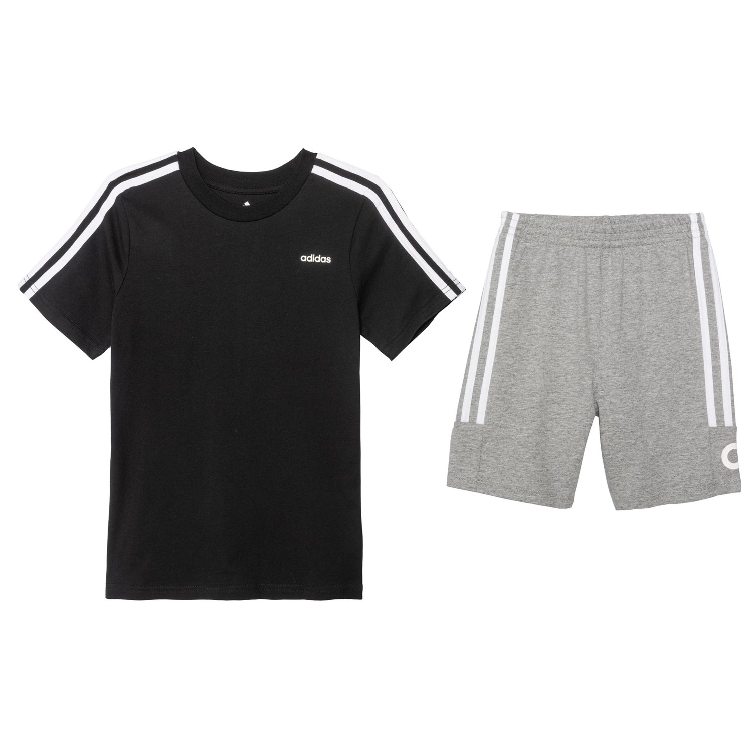 boys adidas shorts and shirt