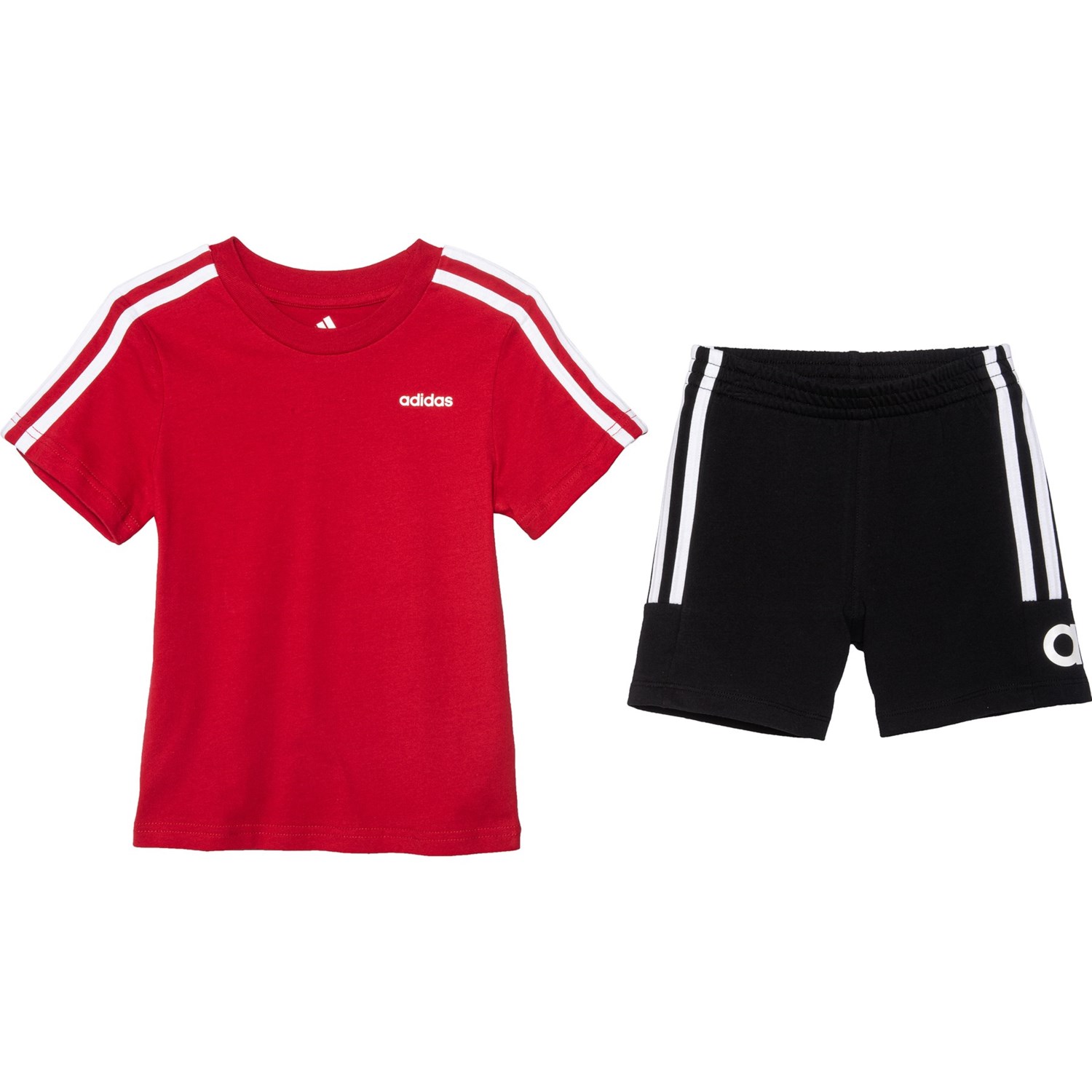 boys adidas short set