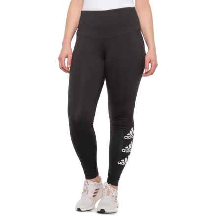 adidas stacked logo leggings