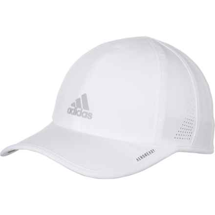 adidas Superlite 2 Baseball Cap (For Women) in White/Silver Reflective