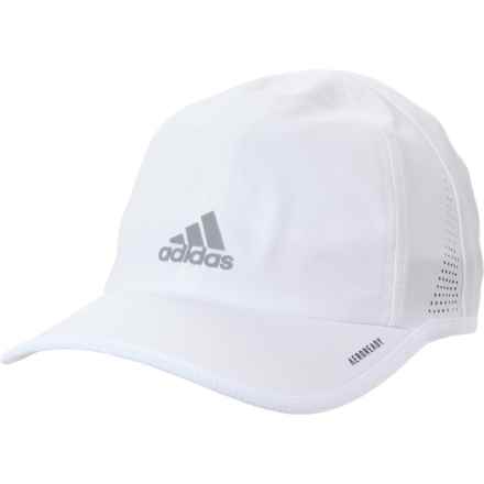 adidas Superlite 2 Baseball Cap in White/Silver Reflective