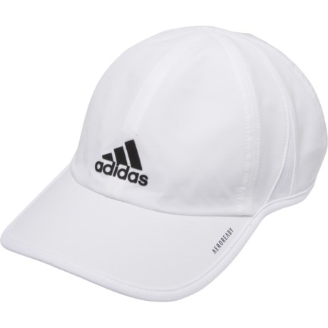 adidas Superlite Baseball Cap - UPF 50 (For Men) in White/Black