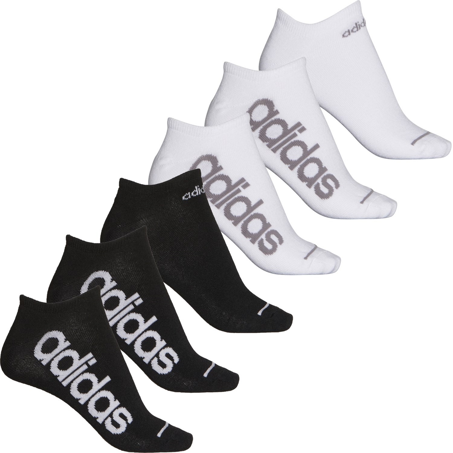 adidas Superlite Linear No-Show Socks (For Women) - Save 44%