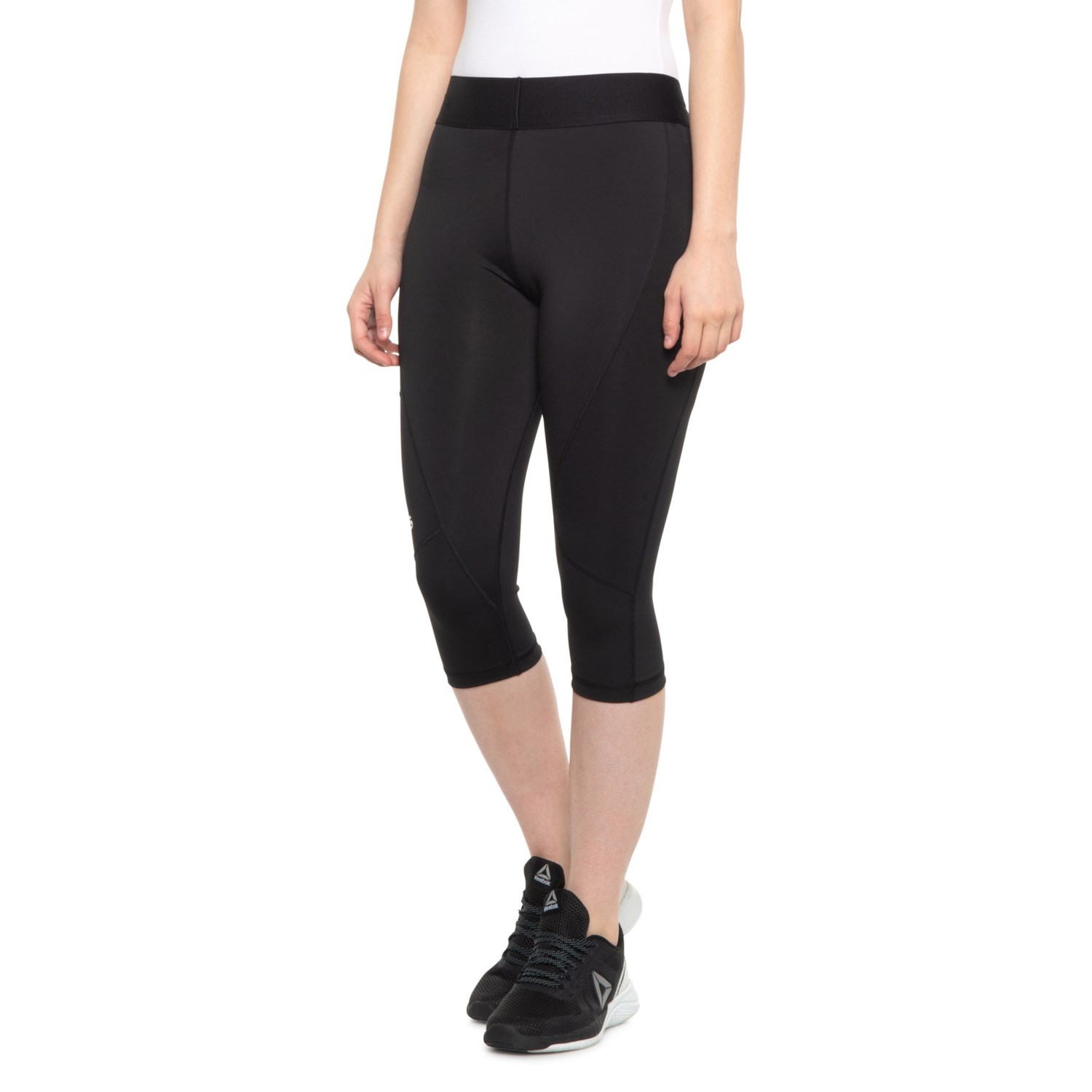adidas Techfit Capri Tights (For Women) Save 75