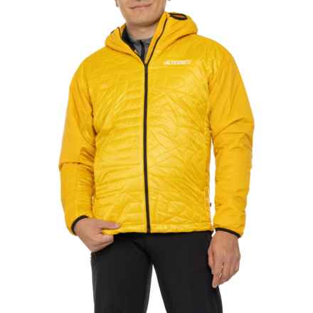 adidas Terrex Xperior Varilite PrimaLoft® Hooded Jacket - Insulated in Preloved Yellow