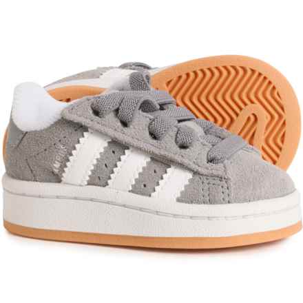 adidas Toddler Boys and Girls Campus 00s CF EL Sneakers - Suede in Grey Three