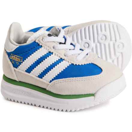 adidas Toddler Boys SL 72 RS Elastic Lace Sneakers in Blue