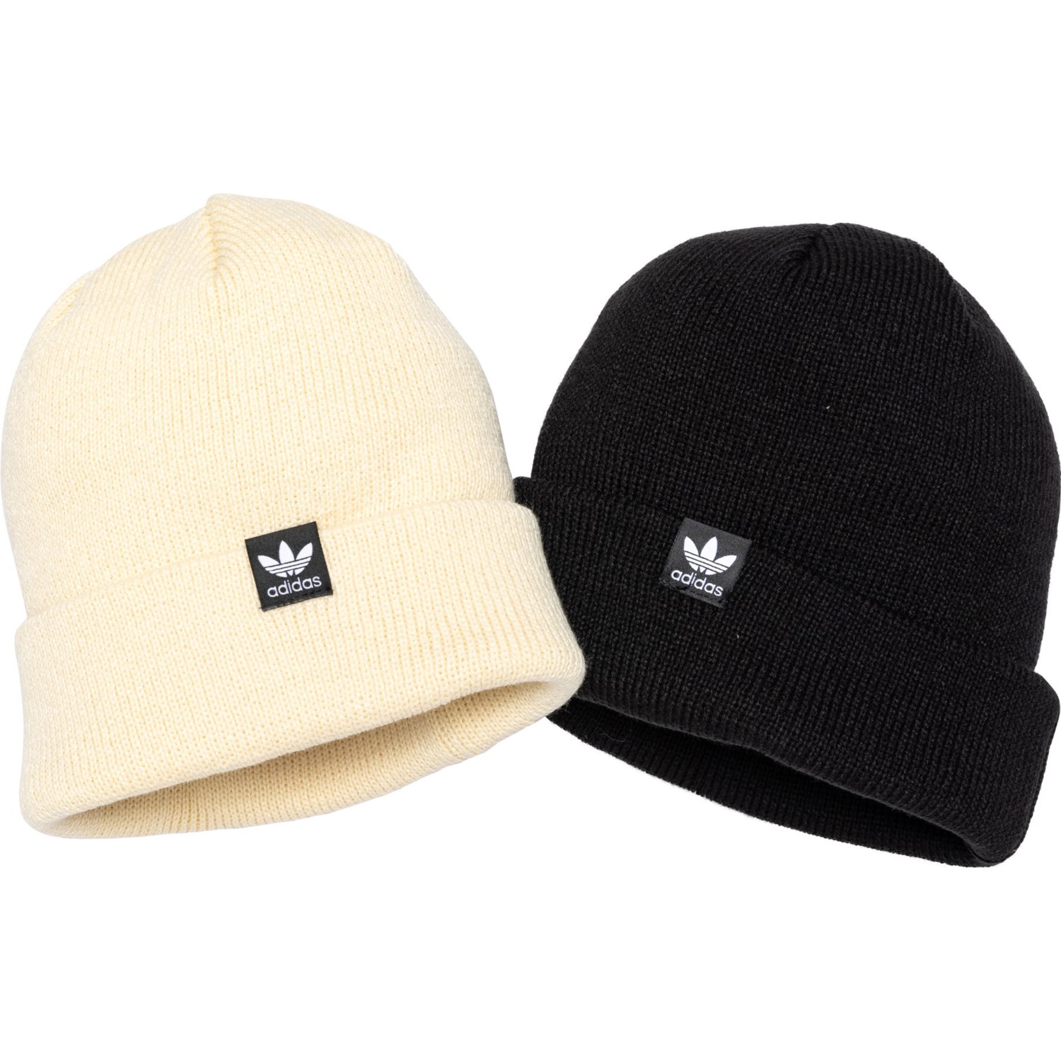 adidas Trefoil Beanie 2 Pack Save 29