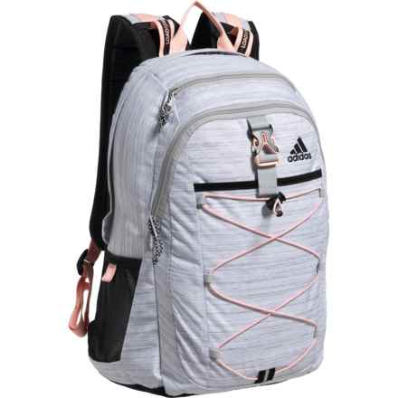 adidas Ultimate ID Backpack - White-Haze Coral-Grey in Two Tone White/Haze Coral/Grey Two