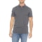 adidas Ultimate365 Jacquard Polo Shirt - Short Sleeve in Carbon/ Black