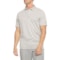adidas Ultimate365 Jacquard Polo Shirt - Short Sleeve in Putty Beige/ White