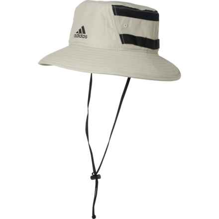 adidas Victory III Bucket Hat - UPF 50 (For Men) in Feather Grey/Black - Closeouts