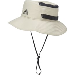 adidas Victory III UPF 50 Men's Bucket Hat (Feather Grey/Black)