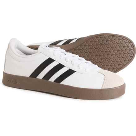 adidas VL Court Base Sneakers - Leather (For Men) in White Black