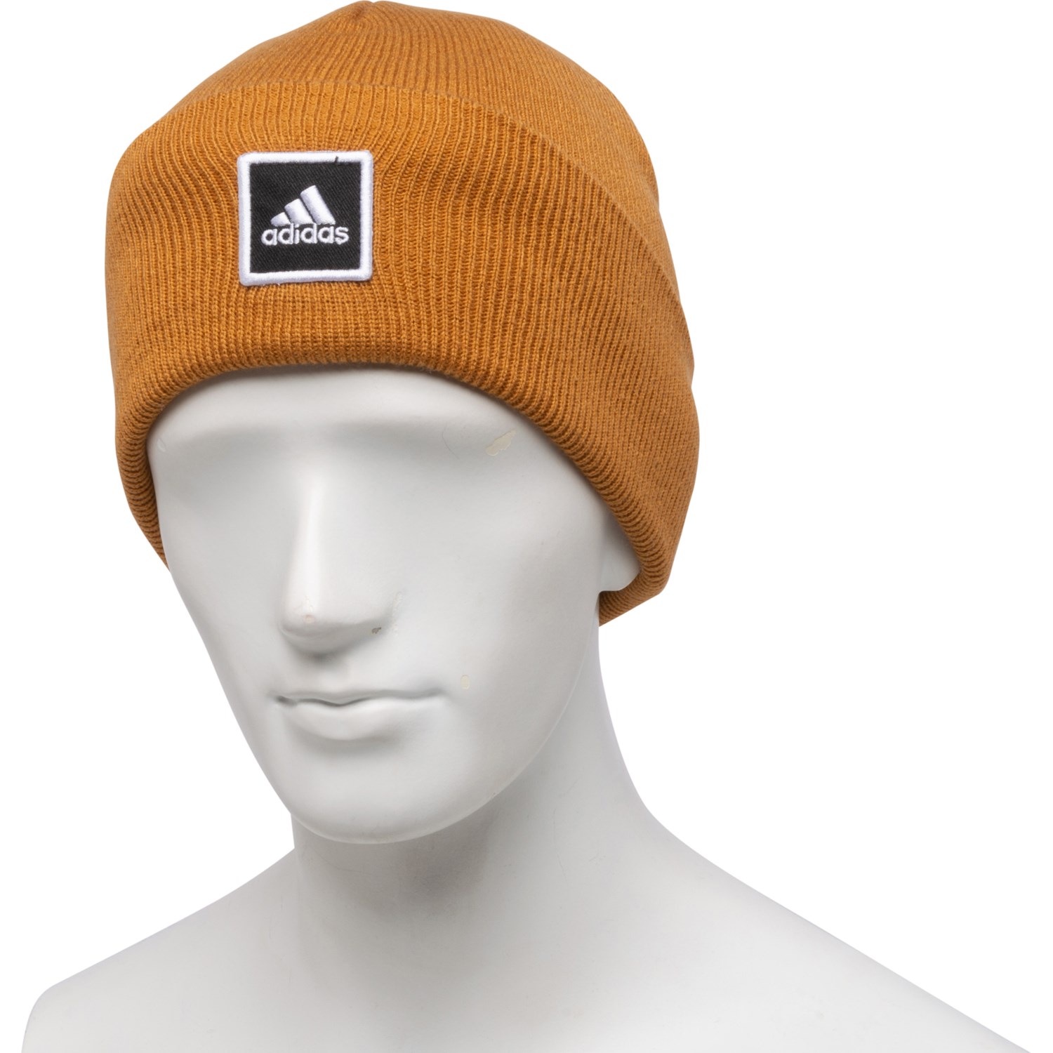 adidas Wide Cuff Fold Beanie (For Men) - Save 45%