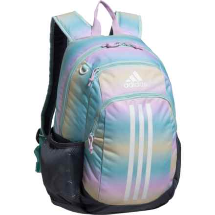 adidas Young BTS Creator 2 Backpack (For Boys and Girls) in Gradient Flash Aqua/Onix Grey/White