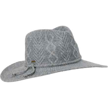 Adora Knit Safari Hat in Grey