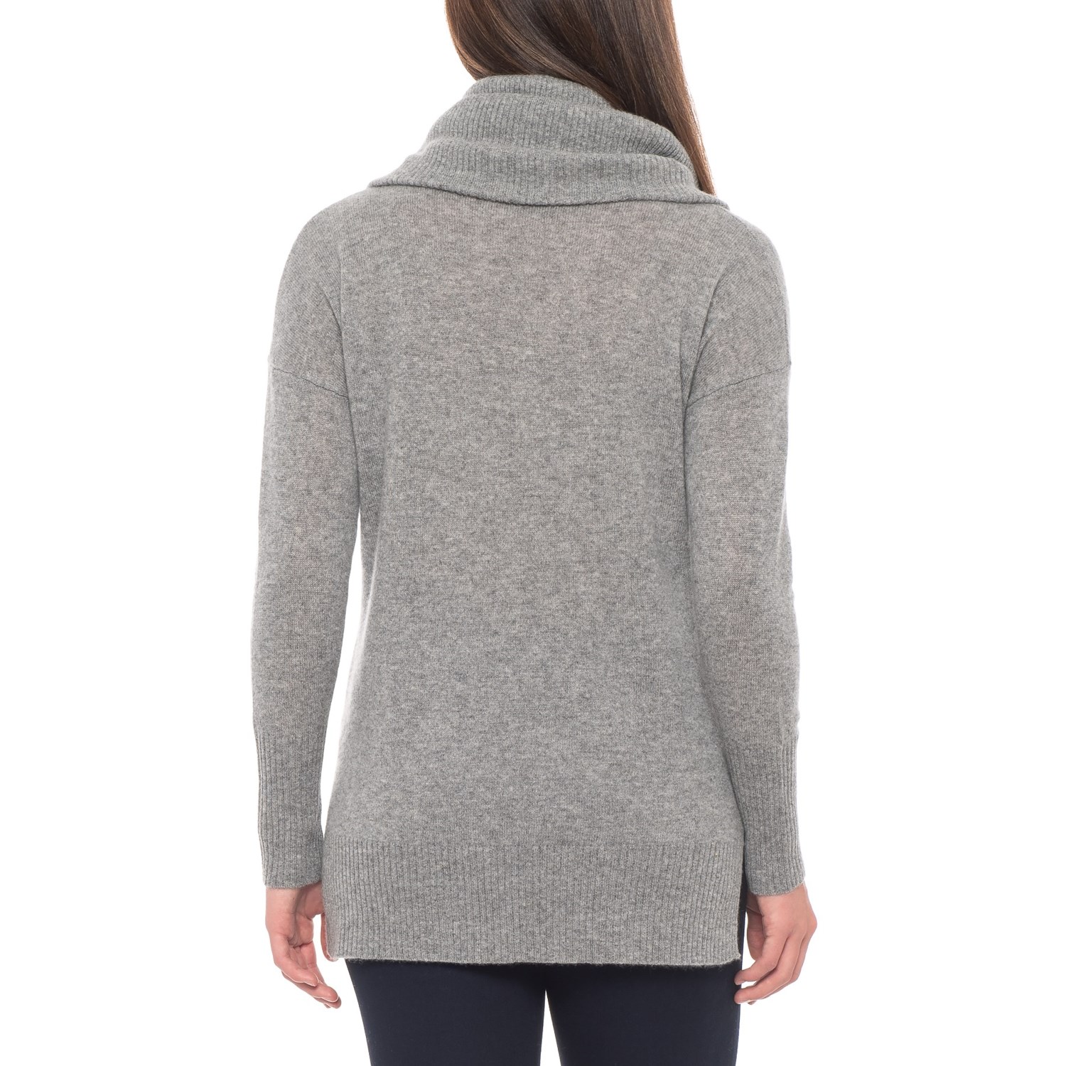 Adrienne Vittadini Cashmere Cowl Neck Sweater (For Women) - Save 61%