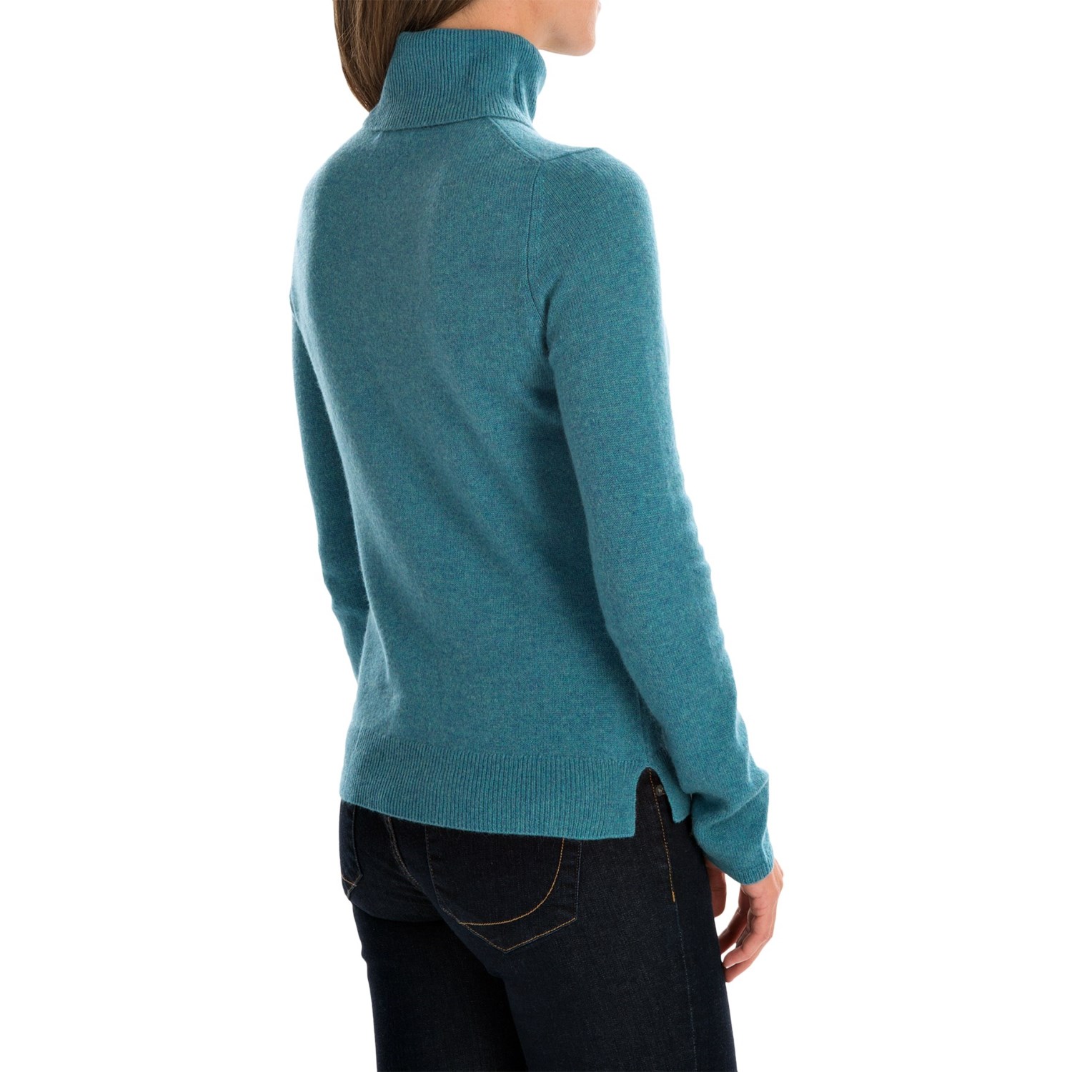 Adrienne Vittadini Cashmere Turtleneck Sweater (For Women) - Save 45%