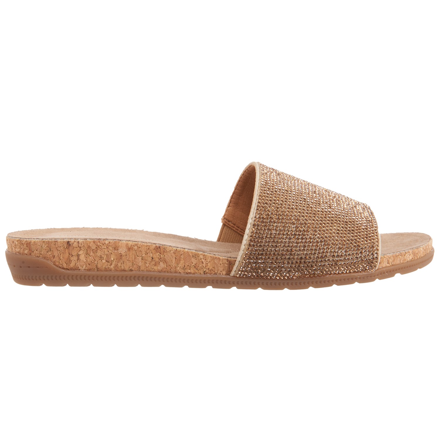 cork slide sandals