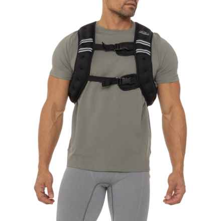 Aduro Sport 16-Pound Weighted Vest in Black