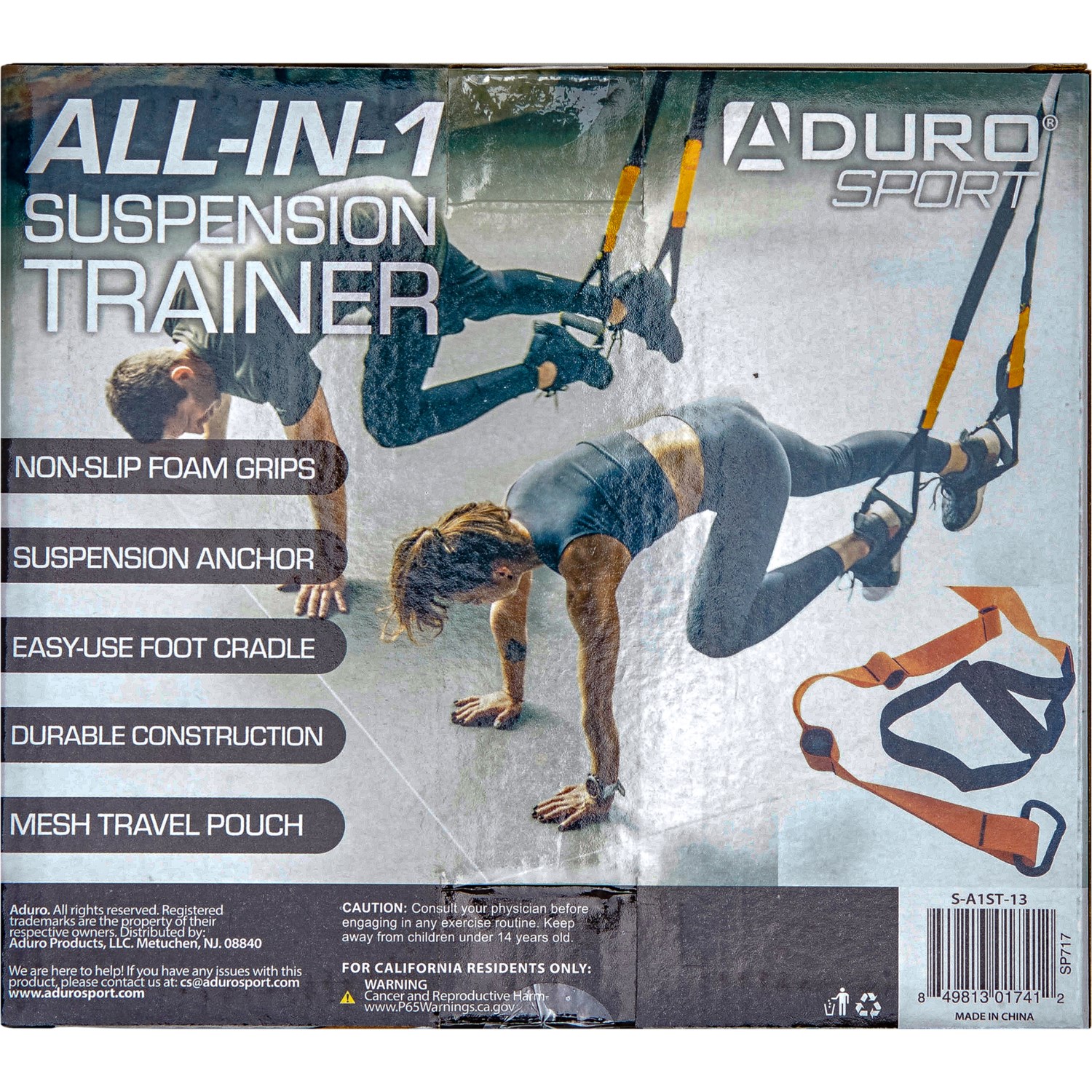 Aduro Sport All in 1 Suspension Trainer Save 56