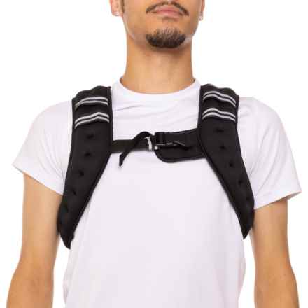 Aduro Sport Peak Resistance Iron Weighted Vest - 12 lb. in Black