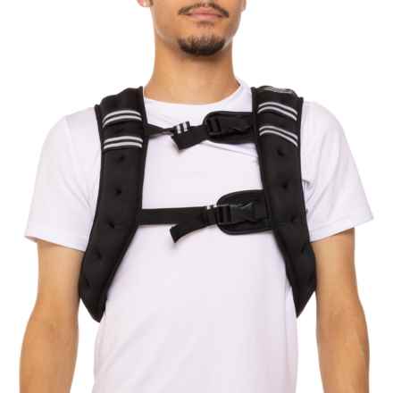 Aduro Sport Peak Resistance Iron Weighted Vest - 20 lb. in Black