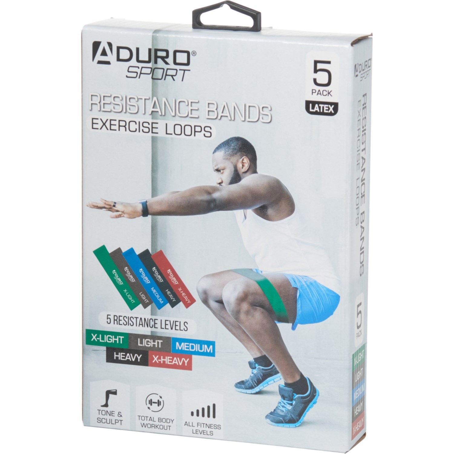 Aduro Sport Resistance Bands Exercise Loops (For Men) Save 33