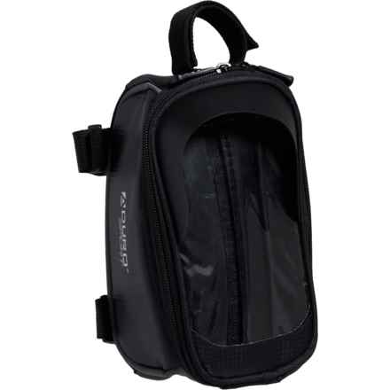 Aduro Sport Top Tube Bike Frame Phone Mount and Storage Bag in Black