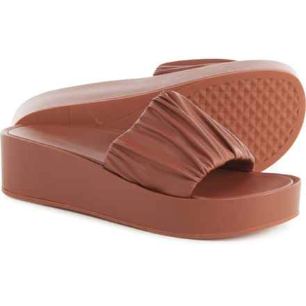 Aerosoles Dada Wedge Slide Sandals (For Women) in Tan