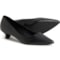 Aerosoles Rana Kitten Heel Shoes - Leather (For Women) in Black