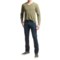 213NM_3 Agave Denim Agave Hart Vee Shirt - Slub Cotton, V-Neck, Long Sleeve (For Men)