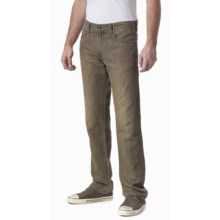 Agave Denim Gringo Moss N Sea Jeans - Relaxed Fit, Cotton-Linen (For Men) in Moss - Closeouts