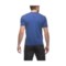 7737T_2 Agave Denim H. Jacobs Supima Cotton Shirt - V-Neck, Short Sleeve (For Men)