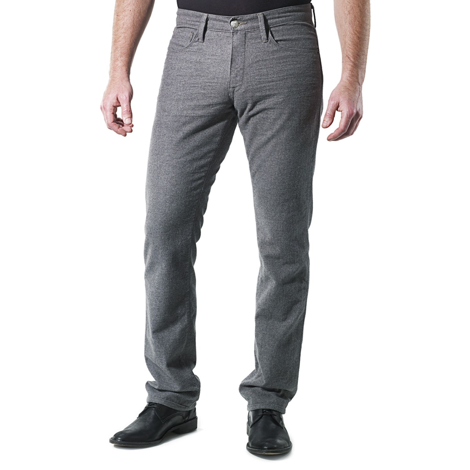 Agave Denim Pragmatist Grey Flannel Jeans - Classic Fit (For Men)