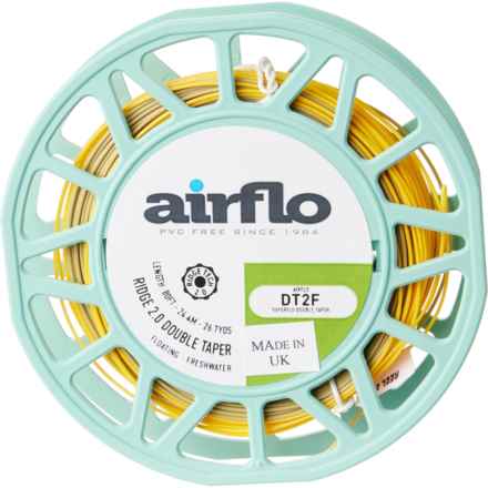 Airflo Ridge 2.0 Double Taper Freshwater Fly Line in Yellow/Olive