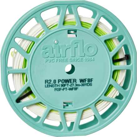 Airflo Superflo Ridge 2.0 Power Taper Freshwater Fly Line - Weight Forward in Chartreuse/White