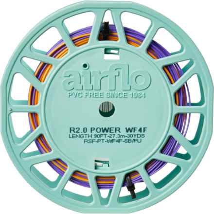 Airflo Superflo Ridge 2.0 Power Taper Freshwater Fly Line - Weight Forward in Sunburst/Purple