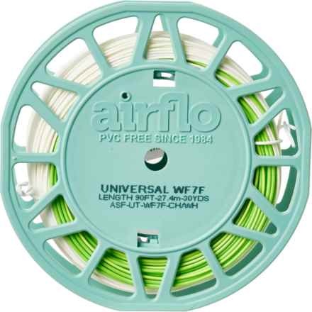 Airflo Superflo Ridge 2.0 Universal Taper Freshwater Fly Line - Weight Forward in Chartreuse/White