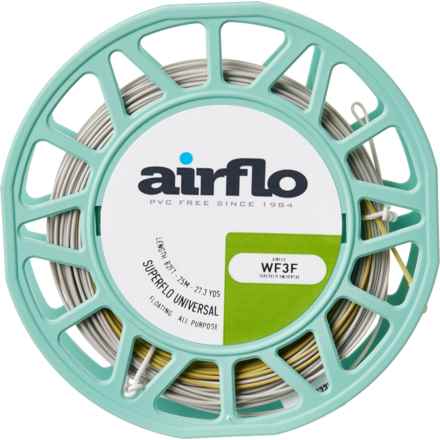 Airflo Superflo Universal Taper Floating Freshwater Fly Line - Weight Forward in Lichen/Driftwood